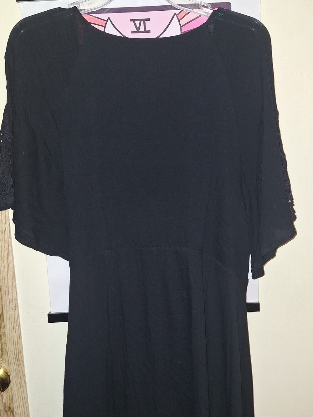 Torrid Black Wrap Dress Size 2 - Picture 5 of 5